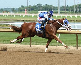 Wr Hott Shott, ridden by Eduardo Diaz, clocked the second fastest qualifying time.