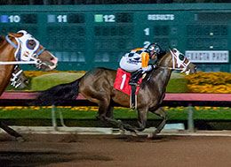 Market Analyst, under jockey Ricardo Ramirez, won the second Governors' Cup Derby trial on Saturday.