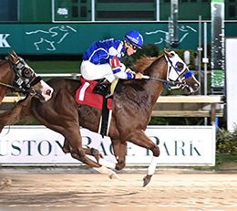 JB Kool Jess won his Sam Houston Futurity [G2] trial heat from gate to wire by a 1/2-length in May of 2023.