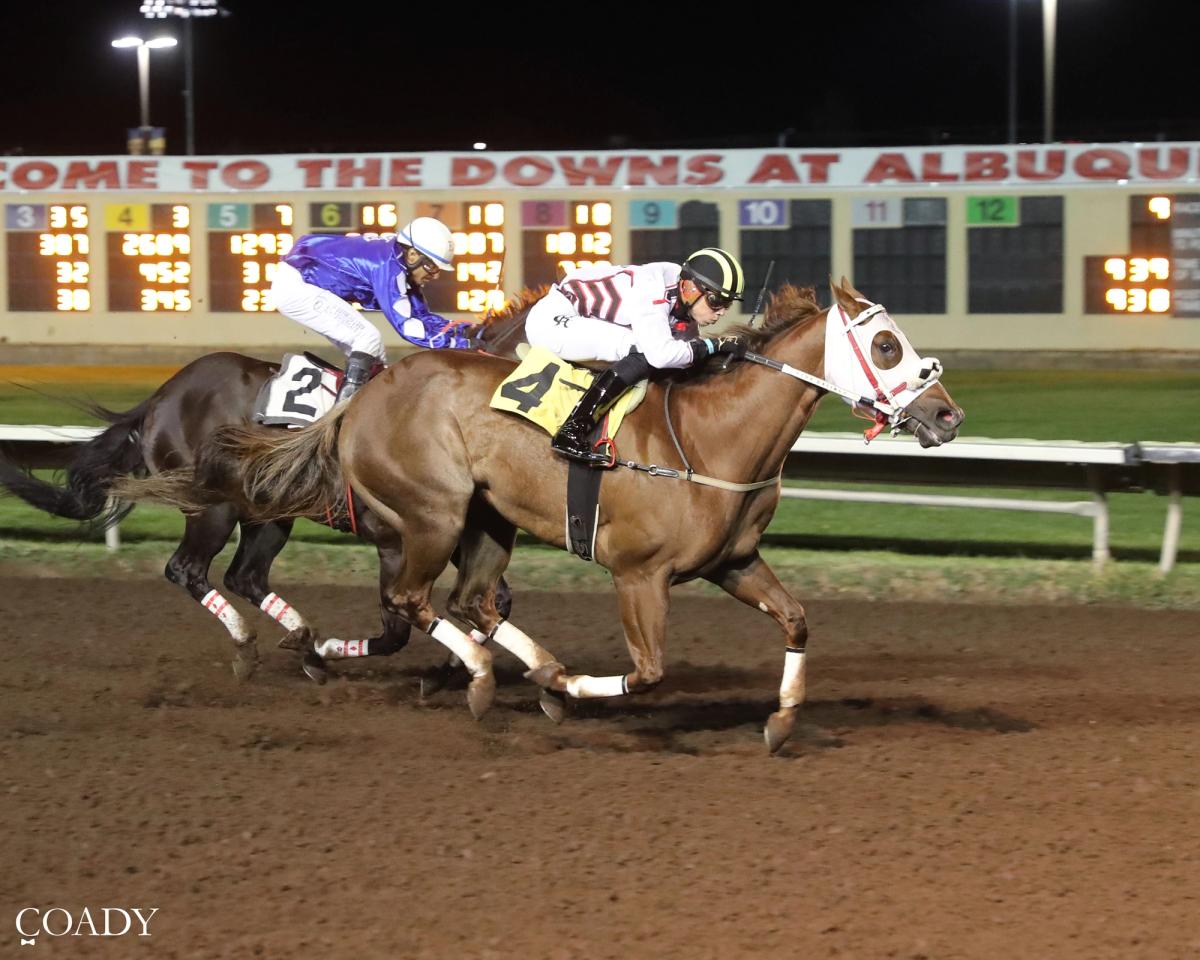 Boot Scoots Rallies To Capture $50,000 Bill Reed Memorial Stakes