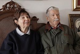 Mrs. Beth and Mr. Ovídio (in memoriam), owners of the historic Haras São Matheus.