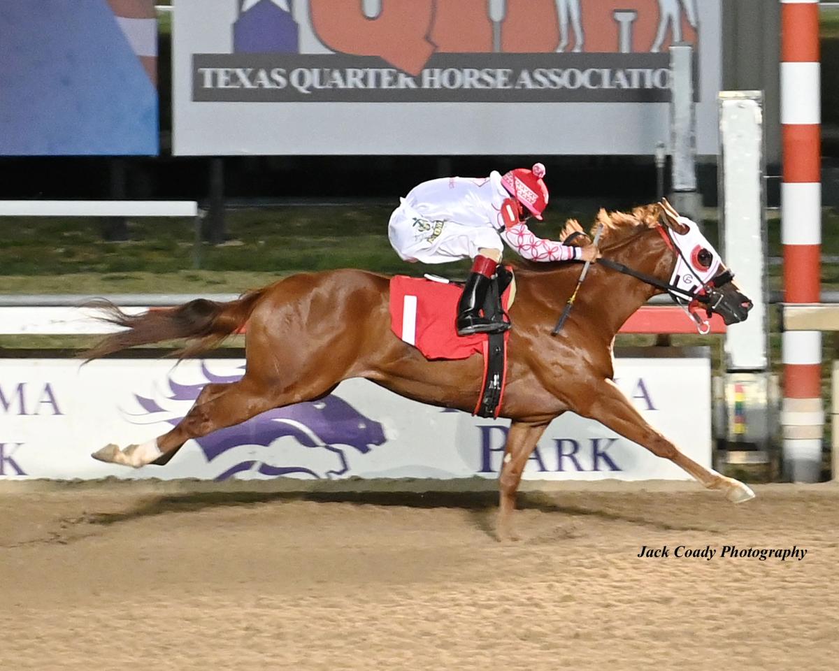 Ruse Man Crystal Wins the $230,000 TQHA Sires' Cup Futurity-RG2