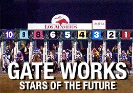 Two-year-olds are making their debuts at Los Alamitos. Check out their website to see them in action.