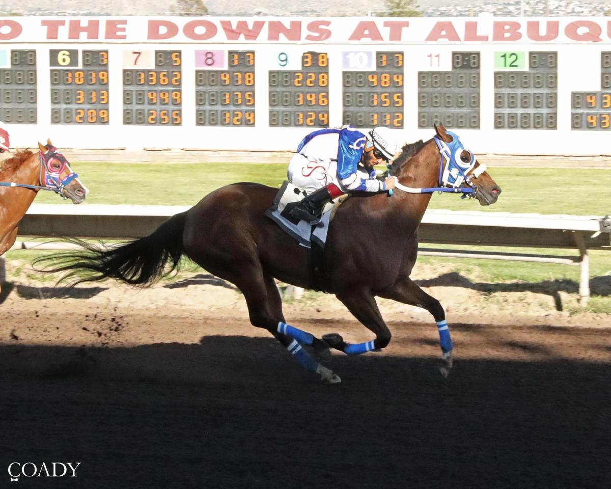 Mr High Five Delivers $243,483 La Fiesta Derby Victory At Albuquerque