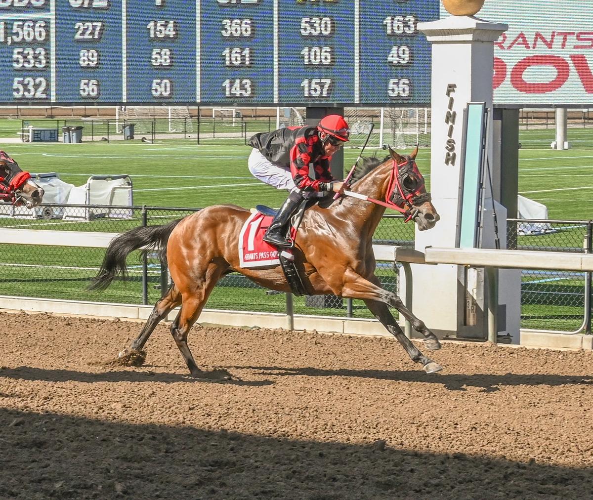 Magallanes Trains Three Fastest Autumn Derby Qualifiers at Grants Pass
