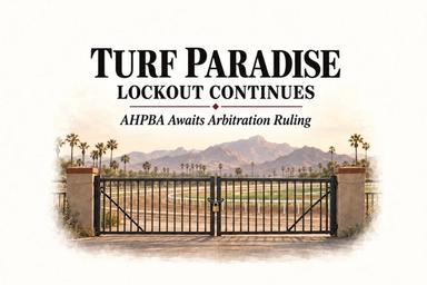 Lockokut UPDATE: Turf Paradise Lockout Continues; AHPBA Awaits Arbitration Ruling