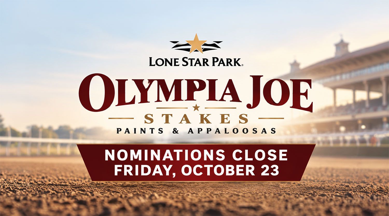 No nomination fee required for $12,500-added Paint and Appaloosa stakes scheduled November 7.