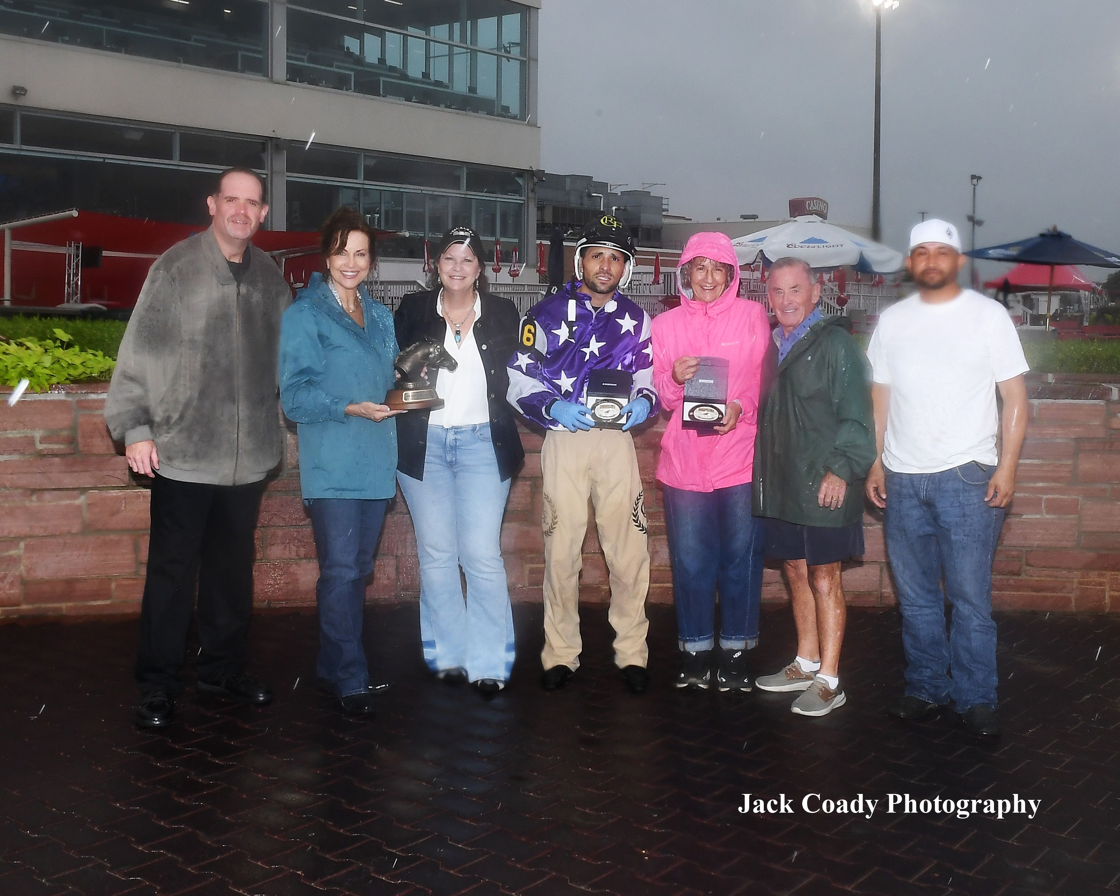 The winning connections of Catchn Southern Rays.