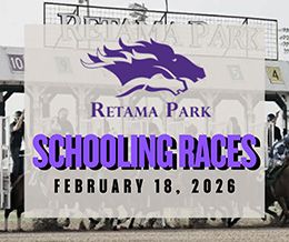 Retama Park continues its schooling races on February 18 with 75 horses entered across 12 juvenile events. 