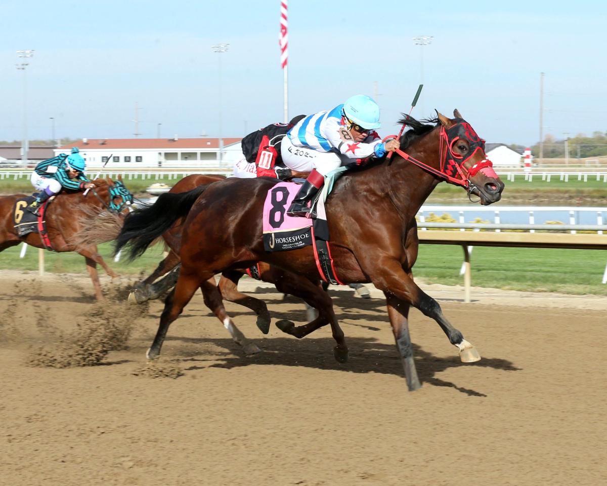 Flying Beach Scores Wire-To-Wire Victory In $50,000 Miss Roxie Little Juvenile Stakes