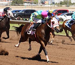 Jockey Christian Cardenas booted Dragon Link to the third fastest time in Trial 7.