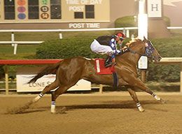 Asscher, under jockey Christian Ramos, set the second fastest Oaks time on Saturday.