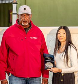 Arnulfo Kenny Roberts, Sr. topped the Evangeline Downs trainer standings for 2024 with 20 victories.