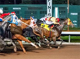 Boardwalk, under jockey Gabriel Lara, qualified in the closing trial on Sunday.