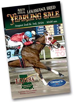 Cover Photo Quarter Horse Track Magazine