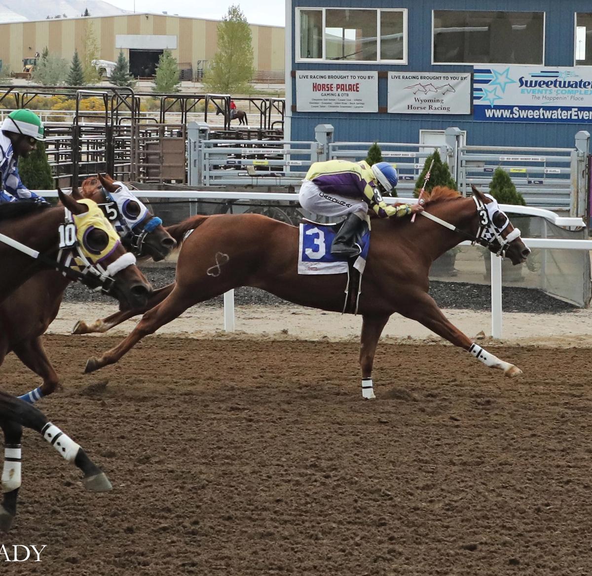 In The Vee Edges Stablemate In $169,261 WABRA Wyoming Bred Derby