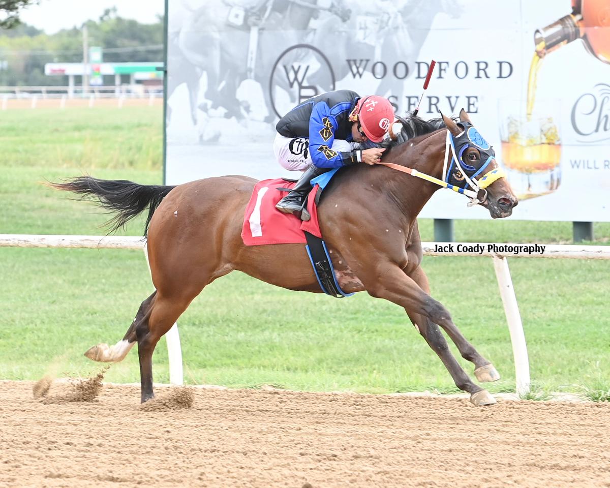 First Speeding Bullet Breaks Maiden In $24,500 Cricket Bars Appaloosa Futurity