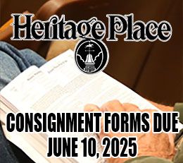 The 2025 Heritage Place Yearling Sale Consignment Entry Form Deadline is June 10, 2025.