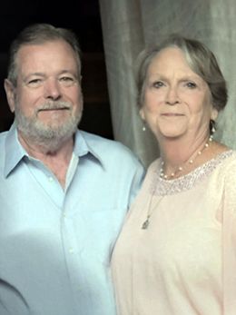Dale and his wife Gloria Domingue.