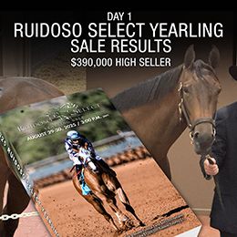 Greg Thompson / StallioneSearch - Sale Cover Photo Track Magazine