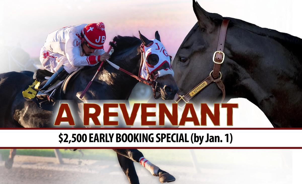 A Revenant Adds Another Grade 1 Performer; Early Booking Special Offers $2,000 Savings