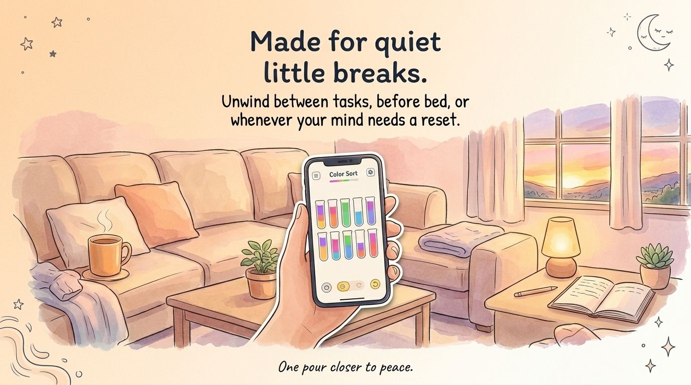 How Color Sort Game brings you peace