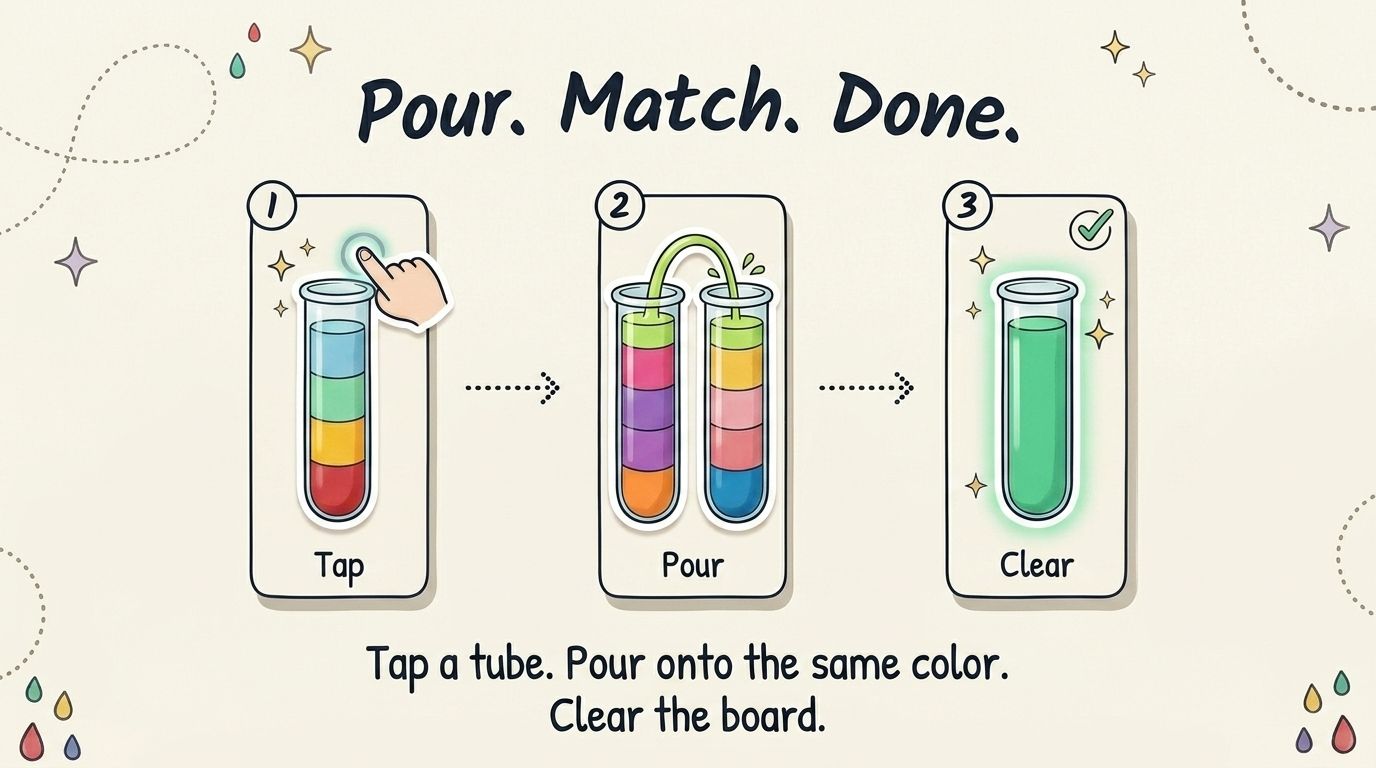 How Color Sort Game Works