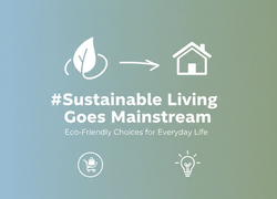 Sustainable Living Goes Mainstream: Eco-Friendly Choices for Everyday Life