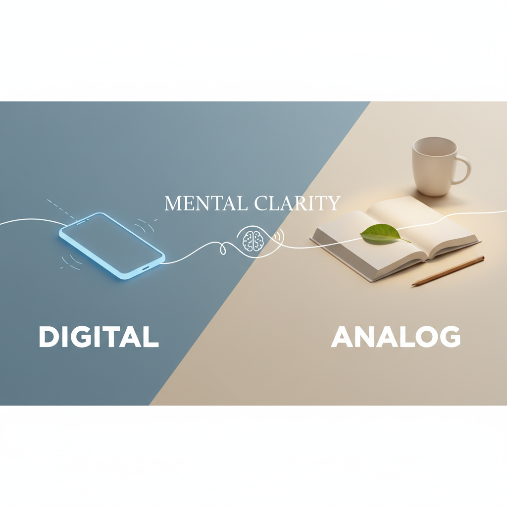 Digital Detox: Embracing Analog Living for Mental Clarity and Well-Being