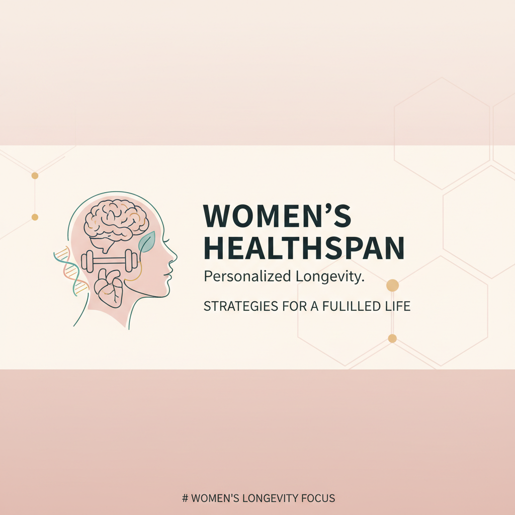 Women's Longevity Focus: Personalized Healthspan Strategies