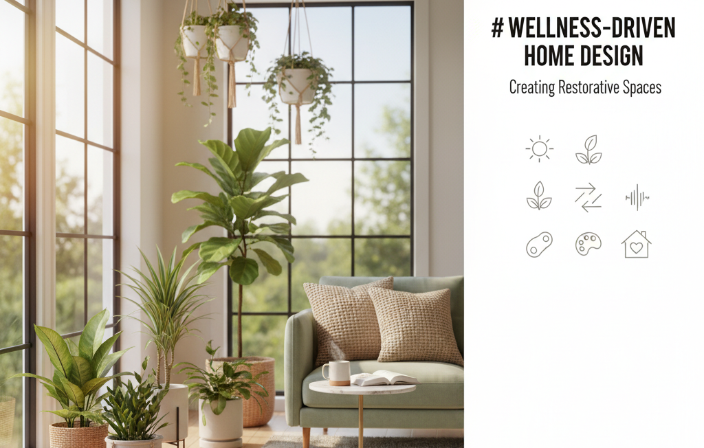 Wellness-Driven Home Design: Key Principles for Creating Restorative Living Spaces