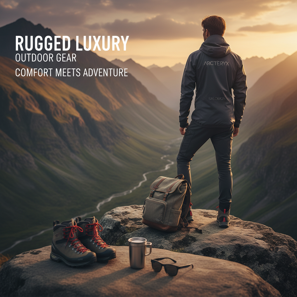 Rugged Luxury in Outdoor Gear: Comfort Meets Adventure