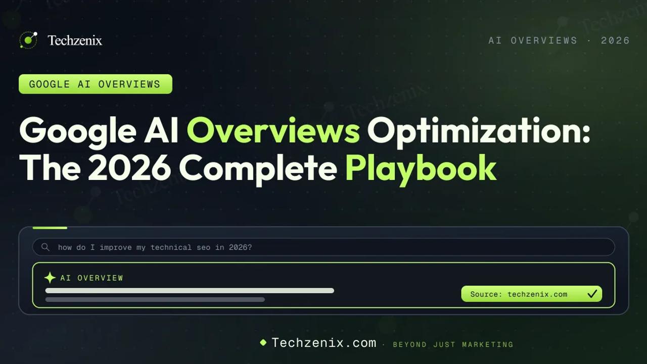 Google AI Overviews Optimization: The 2026 Complete Playbook
