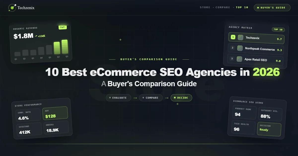 10 Best eCommerce SEO Agencies in 2026: A Buyer’s Comparison Guide