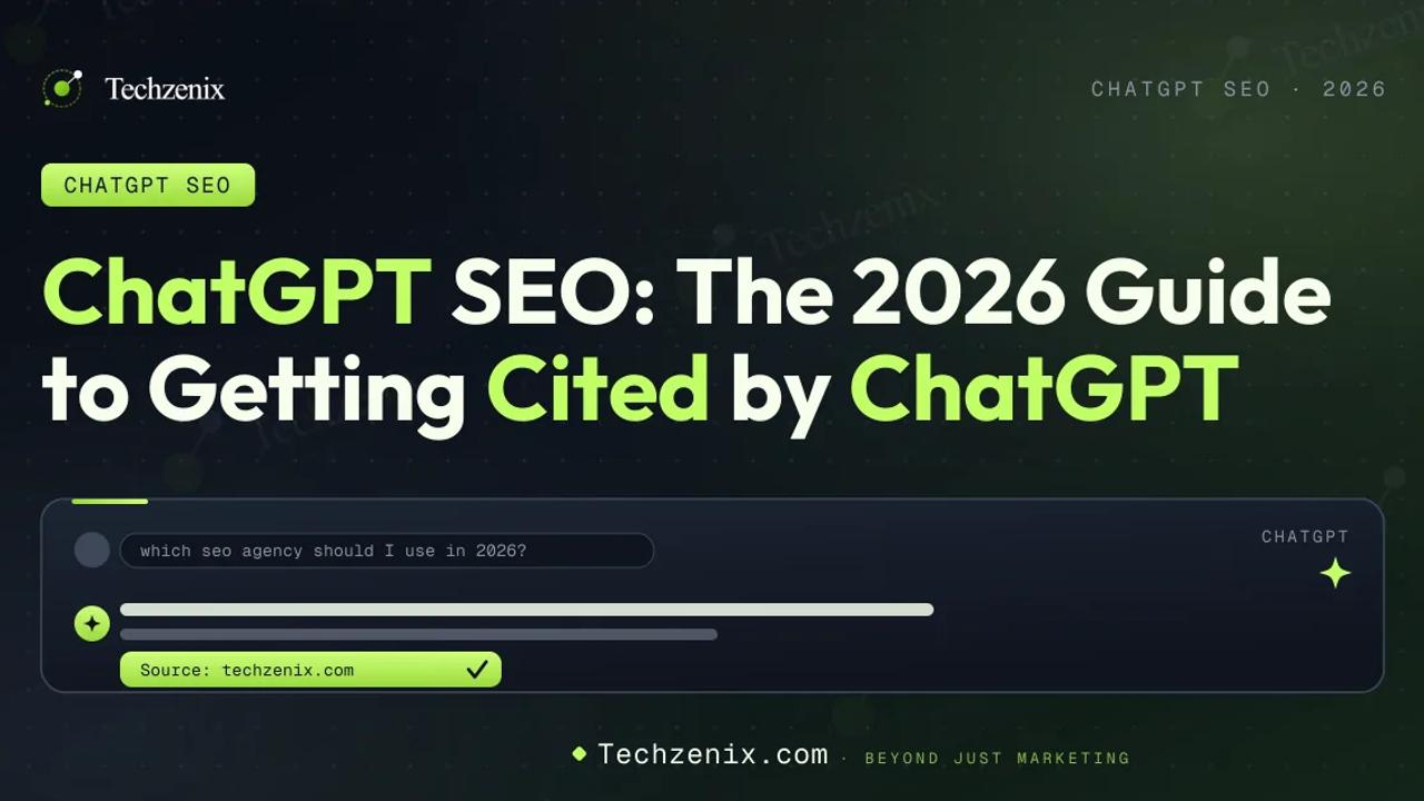 ChatGPT SEO: The 2026 Guide to Getting Cited by ChatGPT