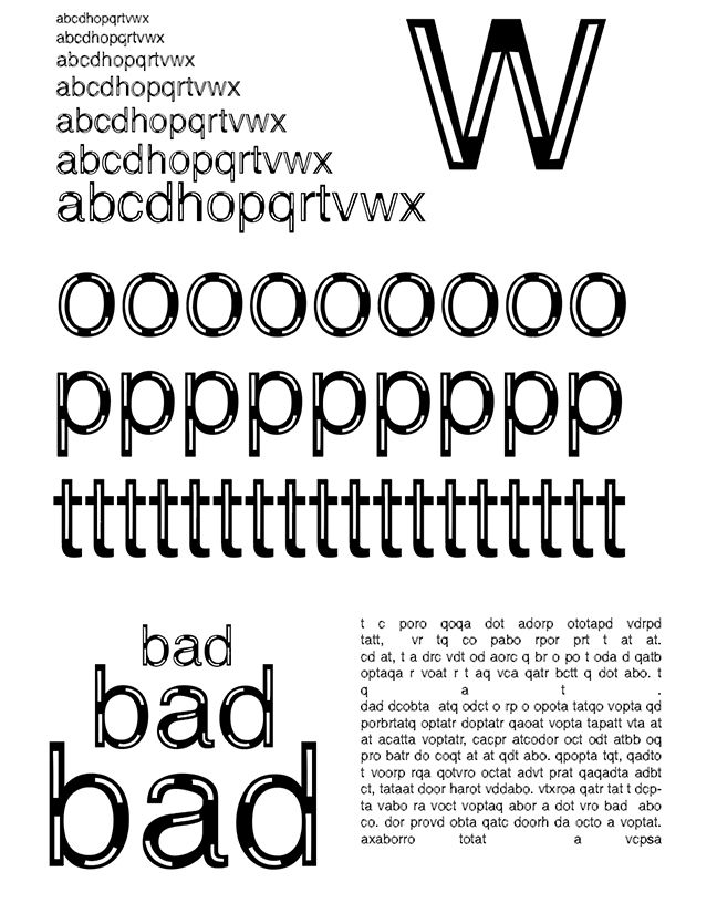 w