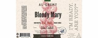 Al-Chemy, Alchemy, Bloody Mary Wine Cocktail