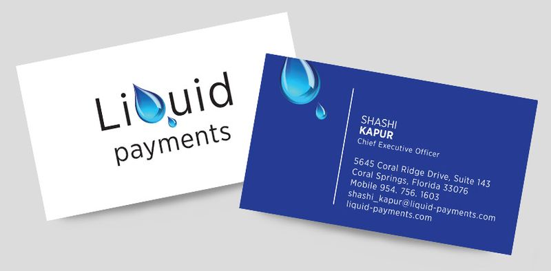 Liquid Business Cards
