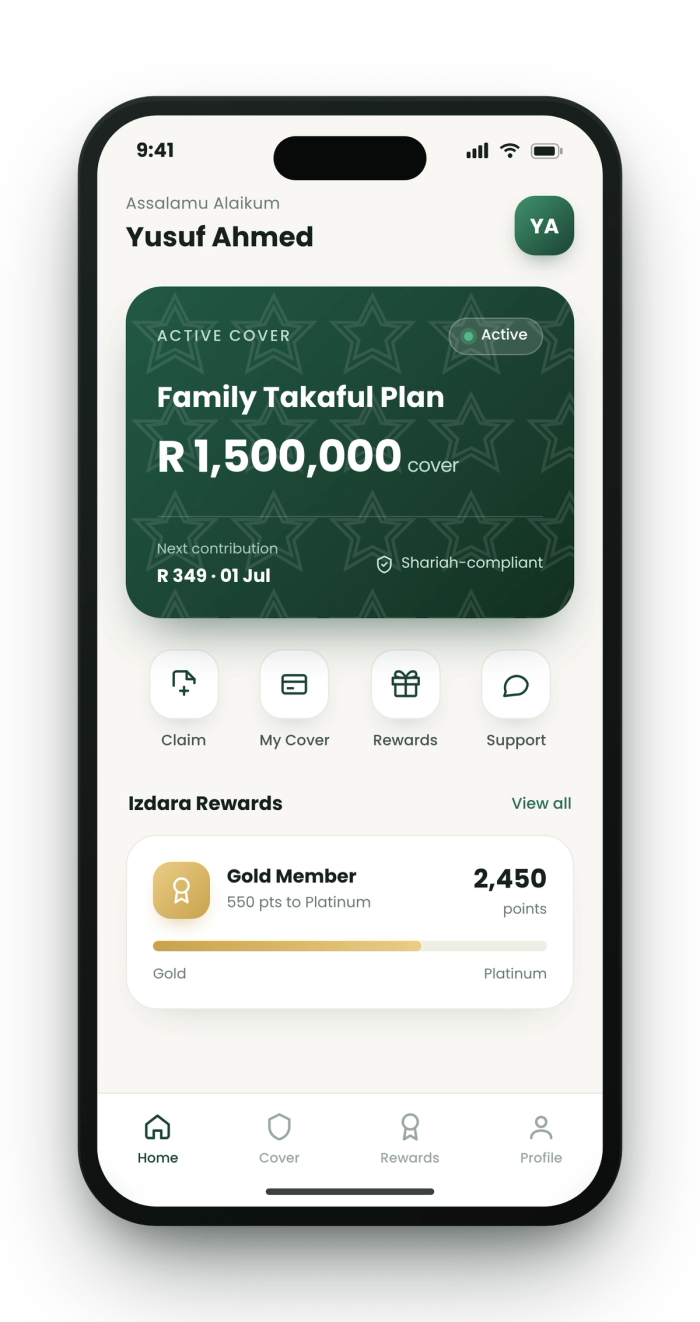 IZDARA mobile app preview