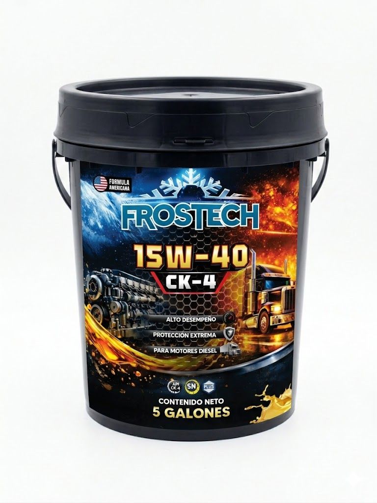 ACEITE DE MOTOR 15W40 API CK-4 vista 3