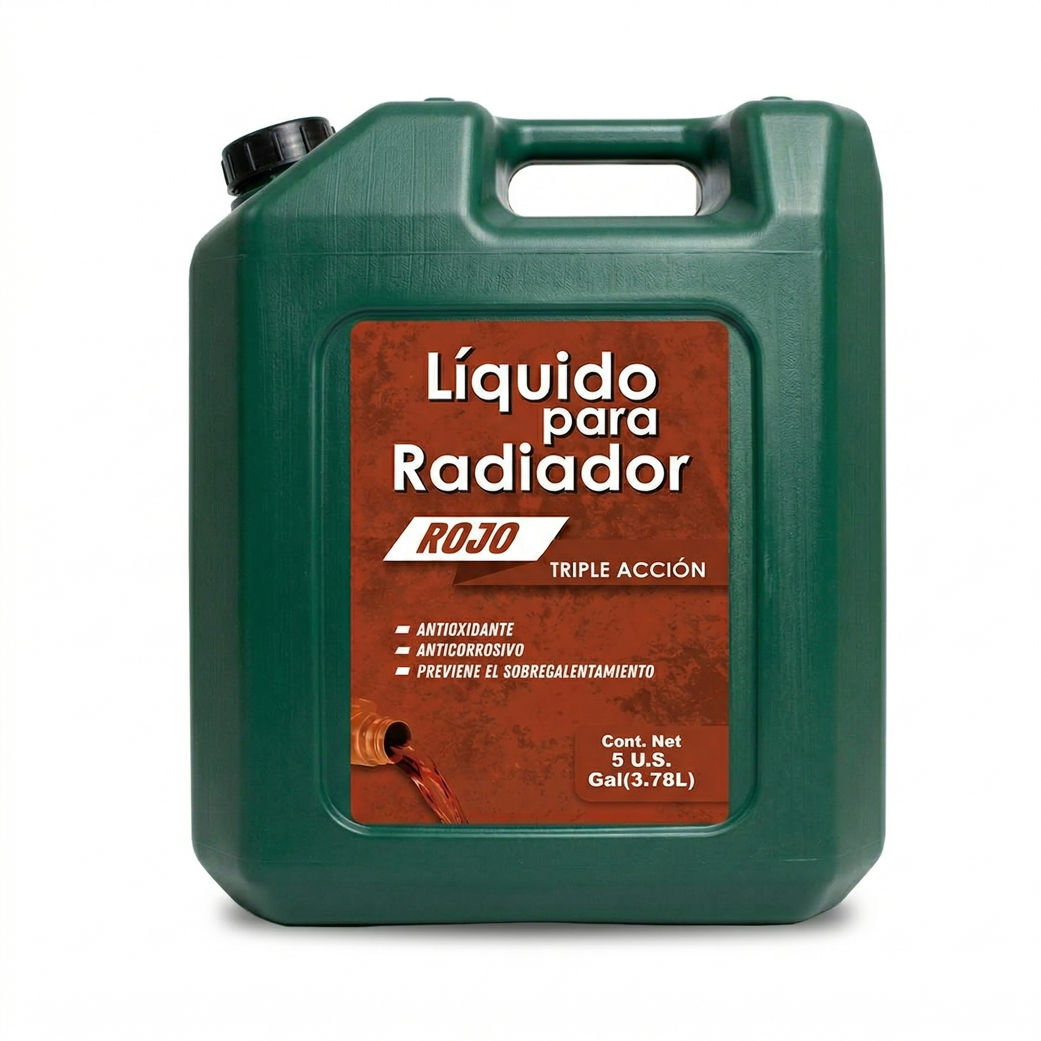 LIQUIDO PARA RADIADOR ROJO vista 2