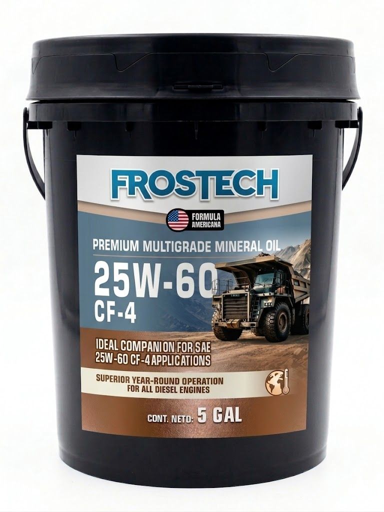 ACEITE DE MOTOR 25W60 API CF-4 vista 3