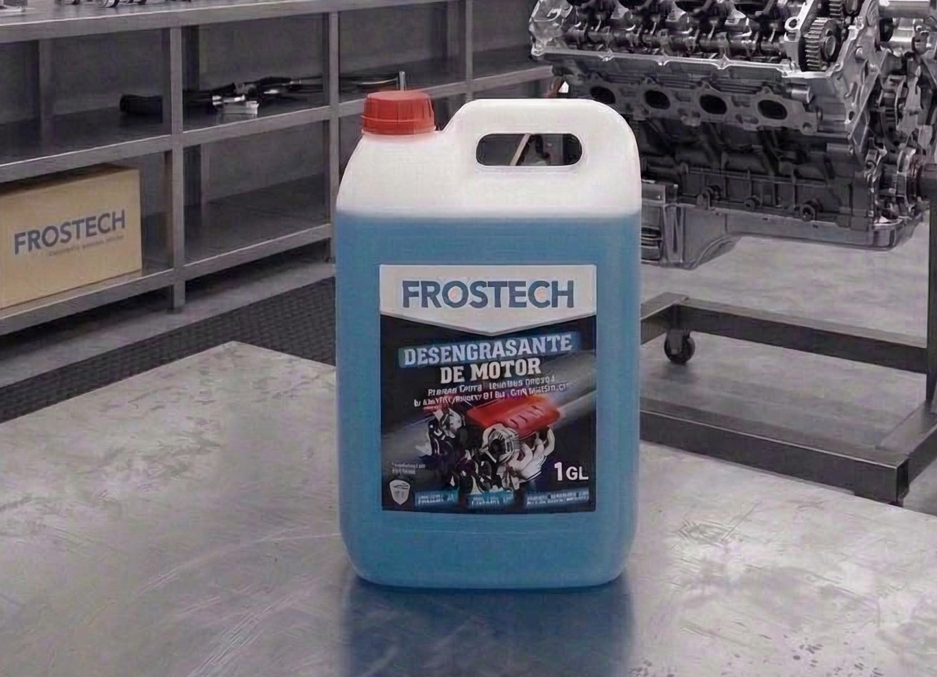 DESENGRASANTE DE MOTOR