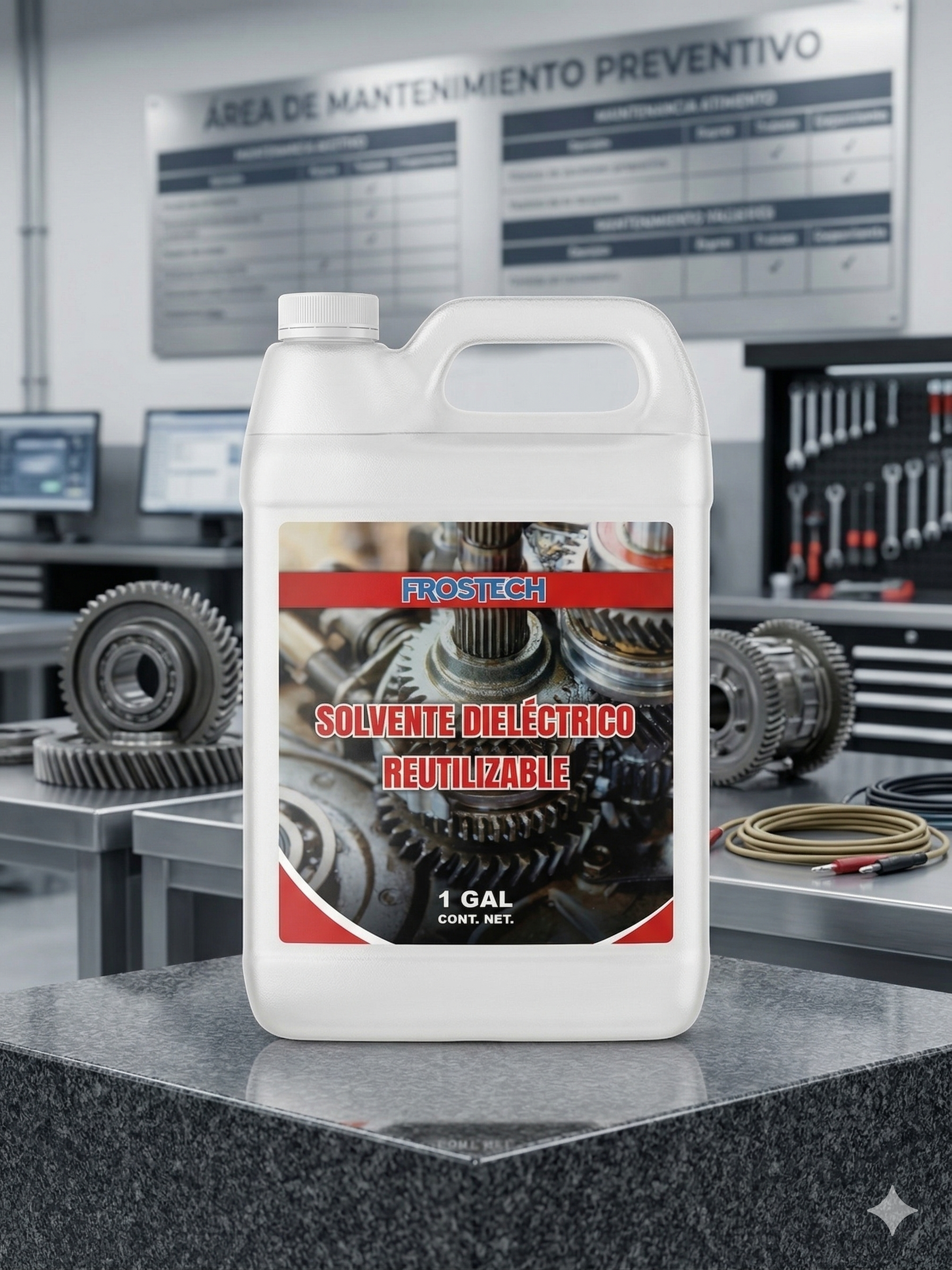 SOLVENTE DIELÉCTRICO REUTILIZABLE