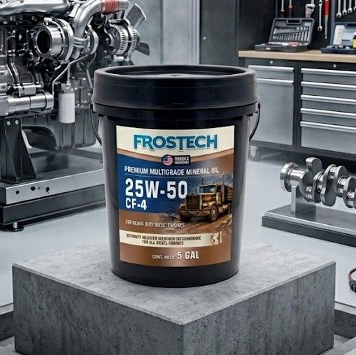 ACEITE DE MOTOR 25W50 API CF-4