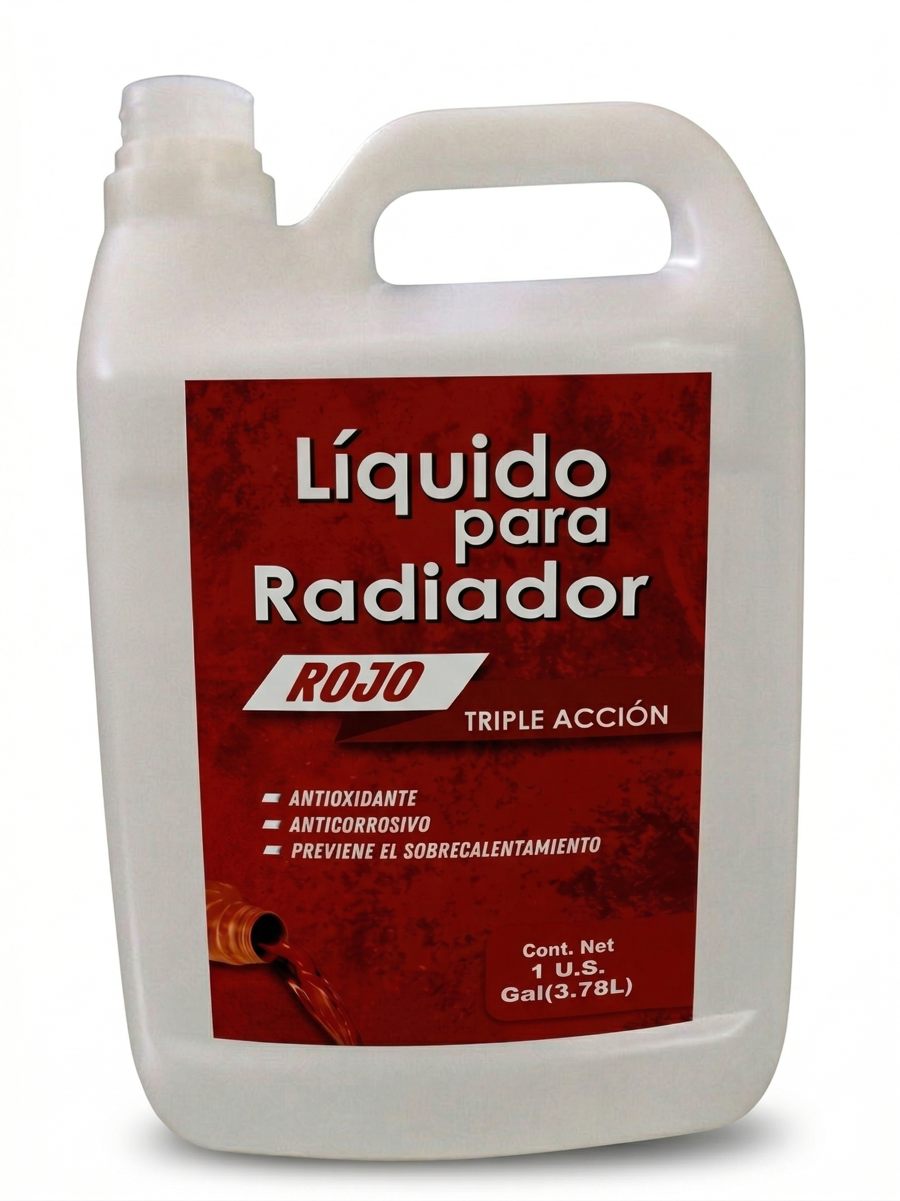 LIQUIDO PARA RADIADOR ROJO