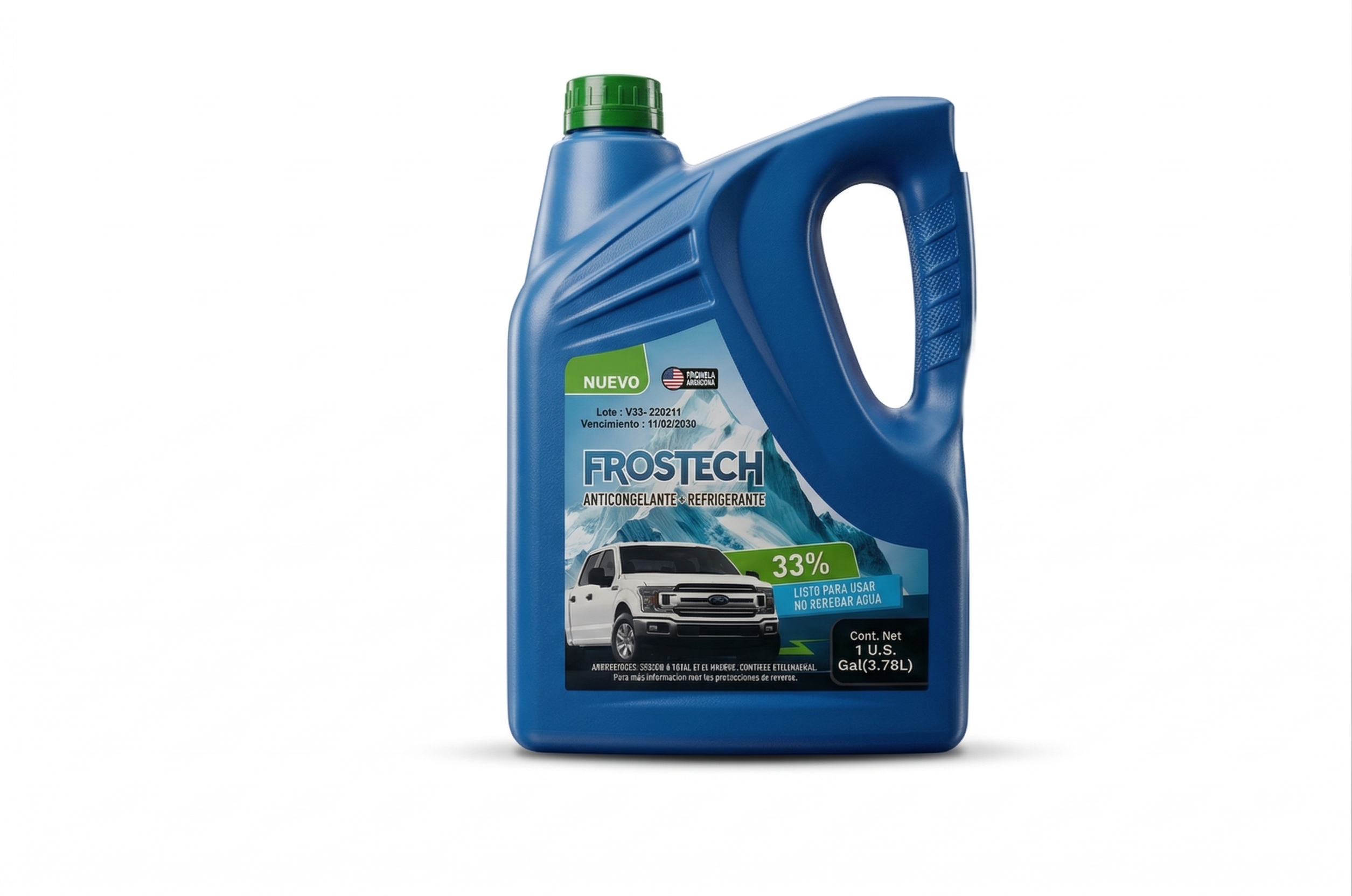 REFRIGERANTE VERDE 33/33 vista 2