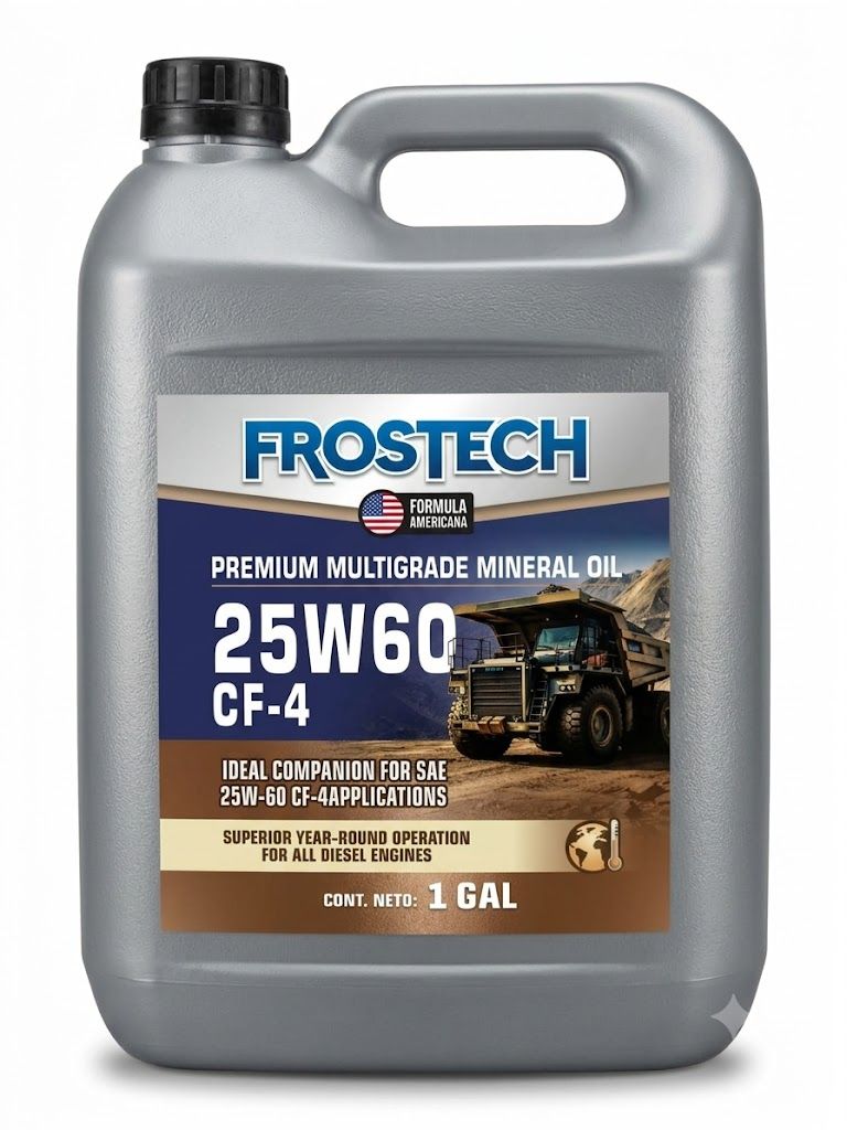 ACEITE DE MOTOR 25W60 API CF-4 vista 2