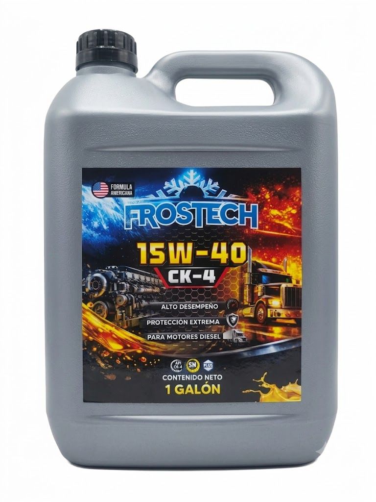 ACEITE DE MOTOR 15W40 API CK-4 vista 2