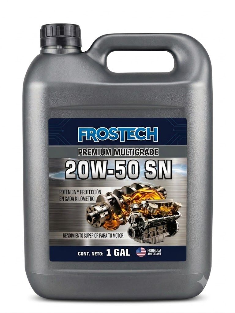 ACEITE DE MOTOR 20W50 API SN  vista 2